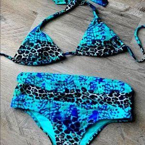 Blue and Turquoise bikini never worn